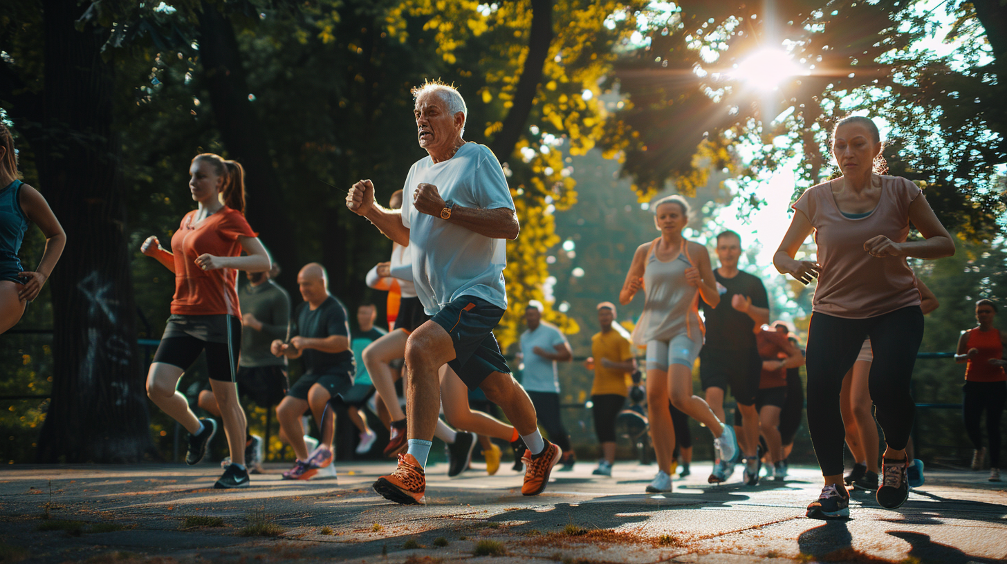 Тренер працює з клієнтом, демонструючи правильну техніку вправ